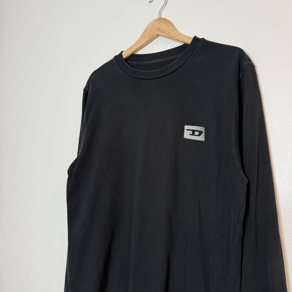 Diesel Loungewear Black Crewneck size medium - Picture 2 of 10